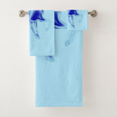 Serviette de bain Horse Set Bleu (En situation)