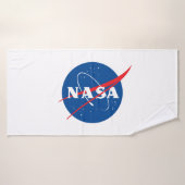 Serviette de bain Iconique NASA (blanc roquette) (Serviette de bain)