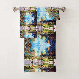 Serviette de bain Karistor de la porte de la ville