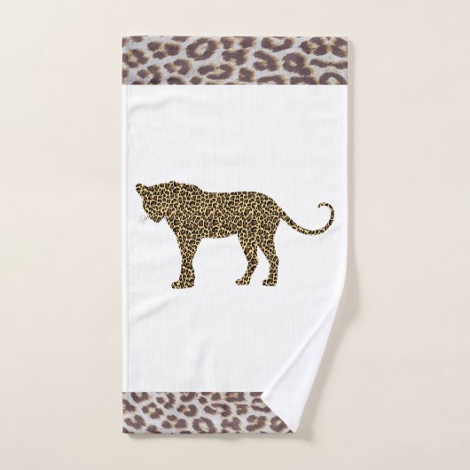 Serviette de bain léopard (Serviette à main)