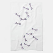 Serviette de bain libellules en vol (Vertical)