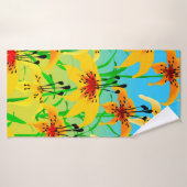 Serviette de bain Lilies Tiger (Serviette de bain)