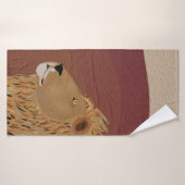 Serviette de bain Lion (Serviette de bain)