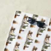 Serviette de bain Llama Meadow (choisir la couleur (En situation)