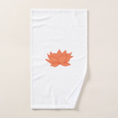 Serviette de bain Lotus - Blanc (Serviette à main)