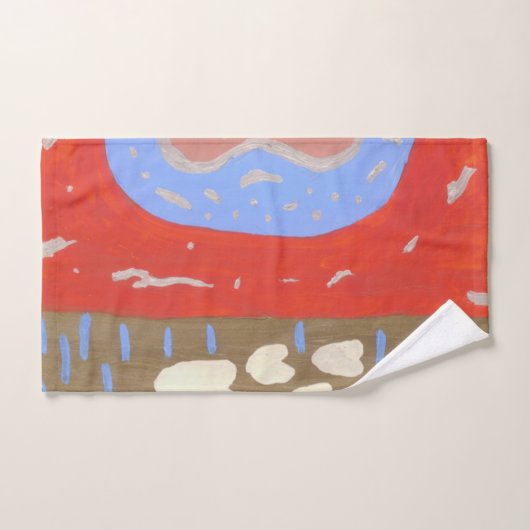 Serviette de bain Love Isle (Serviette à main)