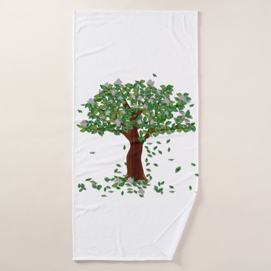 Serviette de bain Magnolia Tree (Serviette de bain)