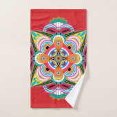 Serviette de bain Mandala Tiger Dragon (Serviette à main)