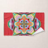 Serviette de bain Mandala Tiger Dragon (Serviette à main)