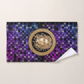 Serviette de bain Medusa Gold de luxe (Serviette à main)