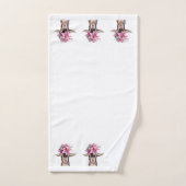 Serviette de bain Mettre Lily la chèvre (Serviette à main)