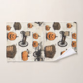 Serviette de bain mignonne d'Halloween, décoration (Serviette à main)