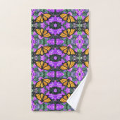 Serviette de bain Monarque sur Asters (Serviette à main)