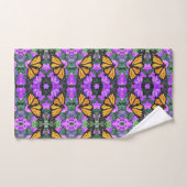 Serviette de bain Monarque sur Asters (Serviette à main)