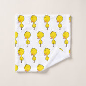 serviette de bain motif canard mignon (Gant de toilette)