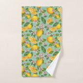 Serviette de bain Motif citron (Serviette à main)