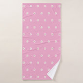 Serviette de bain Motif fleurie avec style (Serviette de bain)