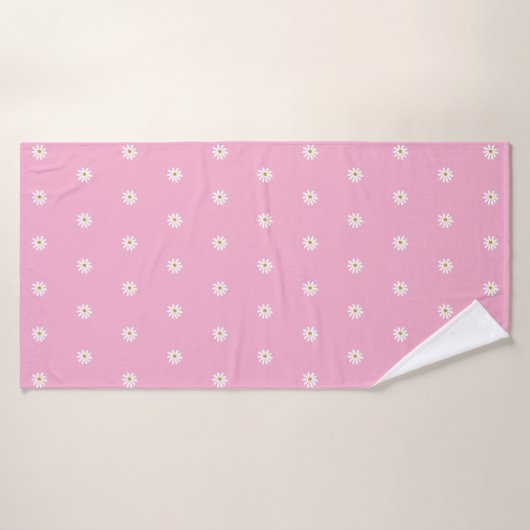 Serviette de bain Motif fleurie avec style (Serviette de bain)