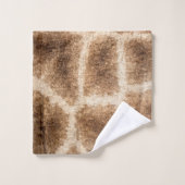 Serviette de bain motif Giraffe (Gant de toilette)