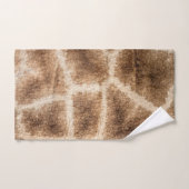 Serviette de bain motif Giraffe (Serviette à main)
