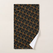 Serviette de bain Motif Jaune (Serviette à main)