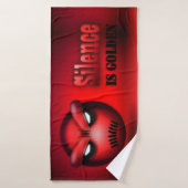 Serviette de bain Mutemoji (Serviette de bain)