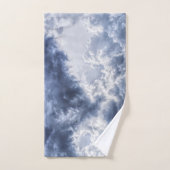 Serviette de bain nuageuse (Serviette à main)