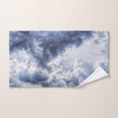 Serviette de bain nuageuse (Serviette à main)