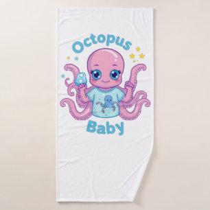 Serviette de bain Octopus Baby 