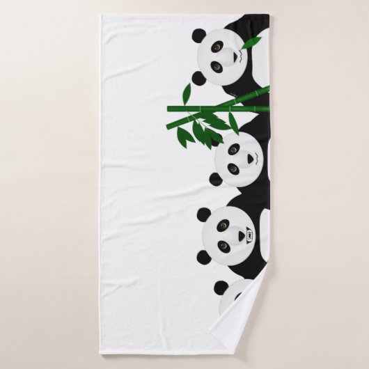 Serviette de bain Panda (Serviette de bain)