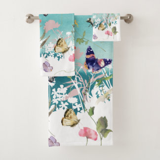 Serviette de bain Papillon