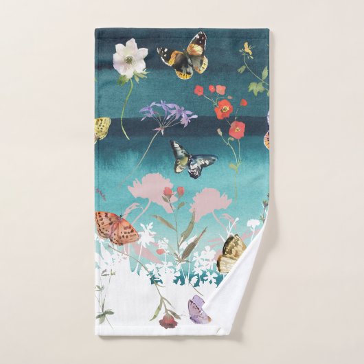 Serviette de bain Papillon (Serviette à main)