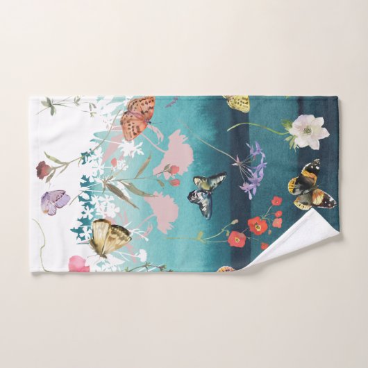Serviette de bain Papillon (Serviette à main)
