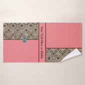 Serviette de bain (Peach LED S.C.C.)RFPMDesigns ©️ (Serviette de bain)