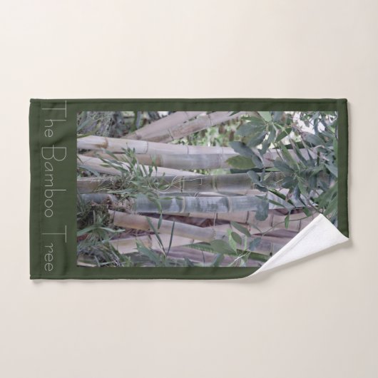 Serviette De Bain Placent Le Bambou Tree Opt. 2 (Serviette à main)