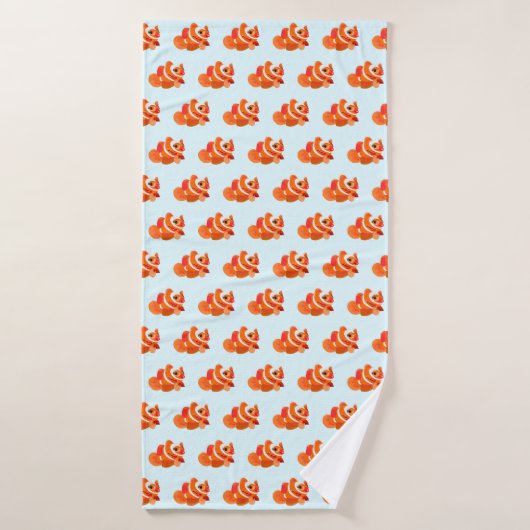 Serviette de bain Poissons dorés (Serviette de bain)