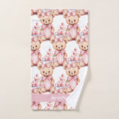 Serviette de bain pour bébé et tout-petit fille |  (Serviette à main)
