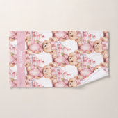 Serviette de bain pour bébé et tout-petit fille |  (Serviette à main)