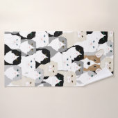 Serviette de bain pour chats et chien (Serviette de bain)
