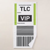 SERVIETTE DE BAIN POUR VOYAGE VIP (Serviette de bain)