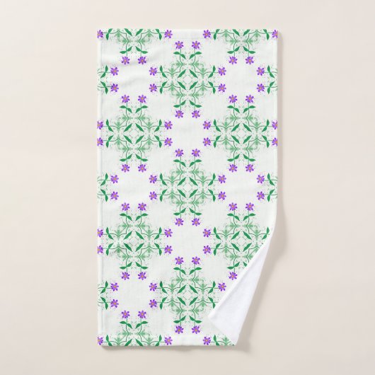 serviette de bain pourpre (Serviette à main)