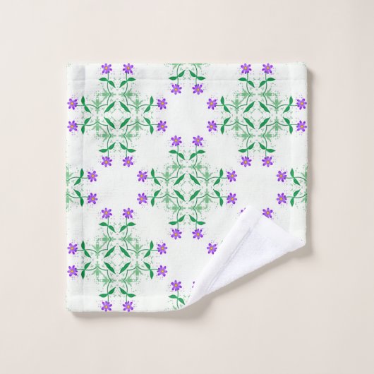 serviette de bain pourpre (Gant de toilette)