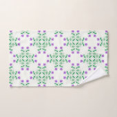 serviette de bain pourpre (Serviette à main)