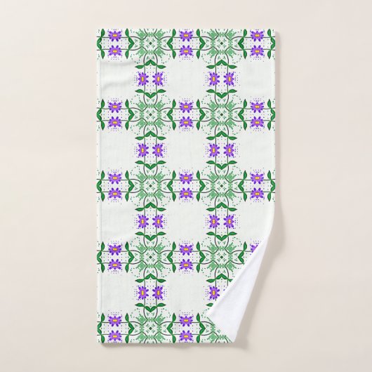 serviette de bain pourpre (Serviette à main)