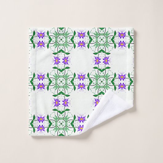 serviette de bain pourpre (Gant de toilette)