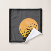 Serviette de bain Raven en plumes (Gant de toilette)