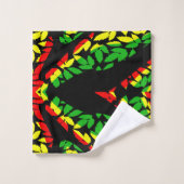 Serviette de bain Reggae et la nature (Gant de toilette)