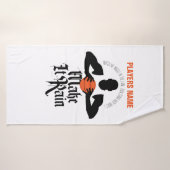 Serviette De Bain Rendre Pluie (Basketball) (Serviette de bain)