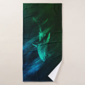Serviette de bain requin 30 X 60 (Serviette de bain)