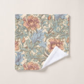 Serviette de bain romantique Pastel Morris (Gant de toilette)